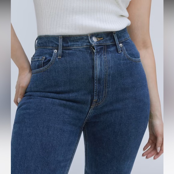 Everlane- The Original Cheeky Jean, Dark Denim, Size 35 - Picture 3 of 12